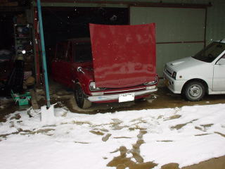 ハコスカ in Snow